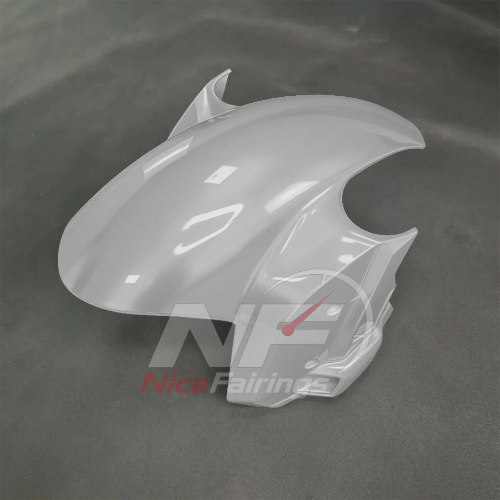 For BMW S1000RR 2025-2026 Blue Black ABS Body Kit with Street and Track Fairing Panels | NiceFairings - side angle image