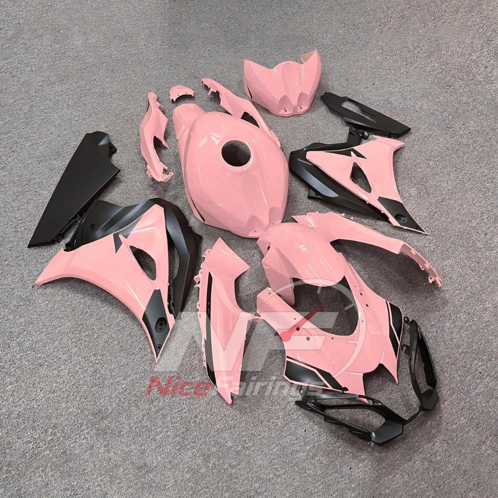 For Suzuki GSX-R1000 K17 17-26 Custom Fairings Red ABS Sportbike Plastics | NiceFairings - side angle image