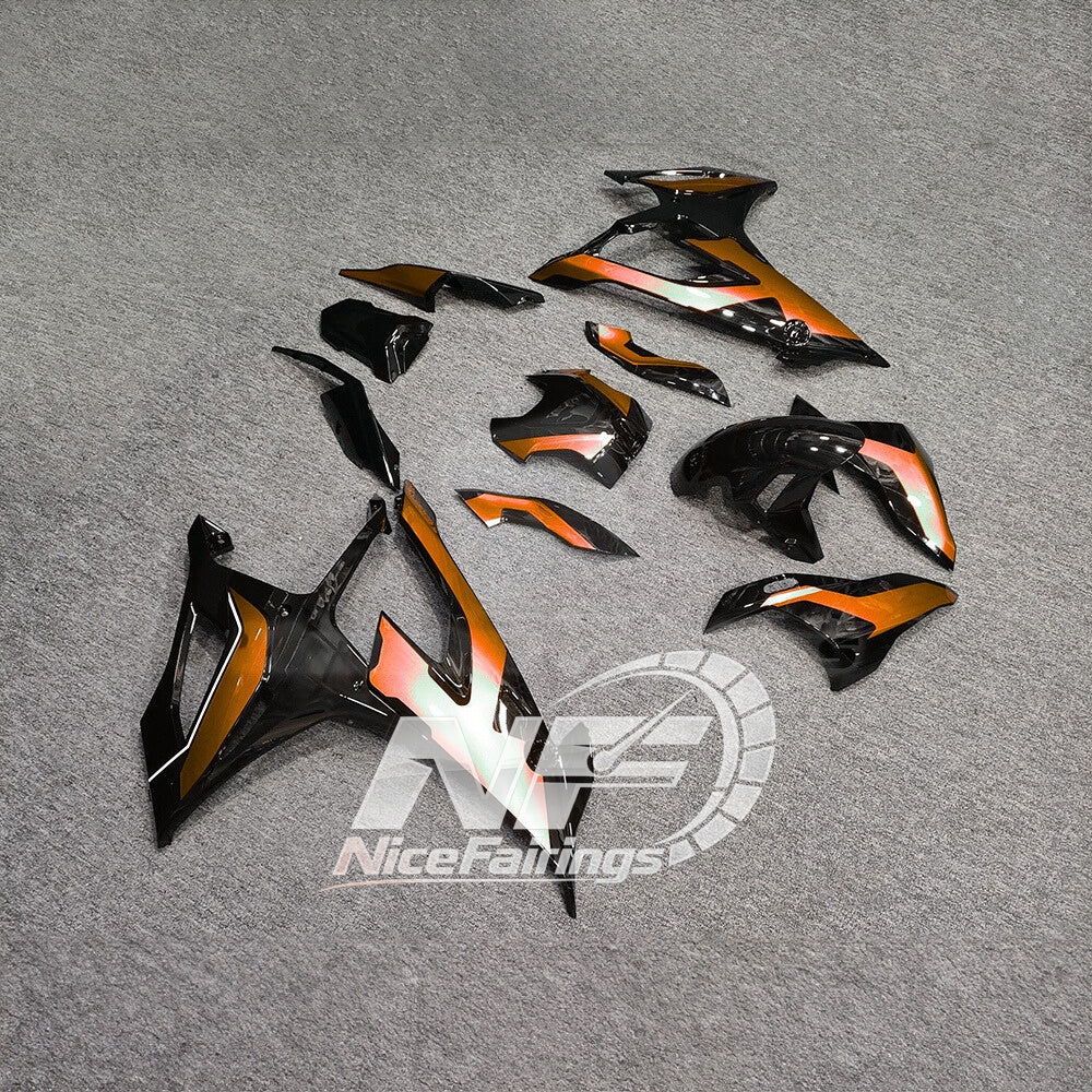 For BMW S1000RR 2019-2022 Pearl White Custom Painted ABS Body Kit For Street Or Track | NiceFairings - side angle image