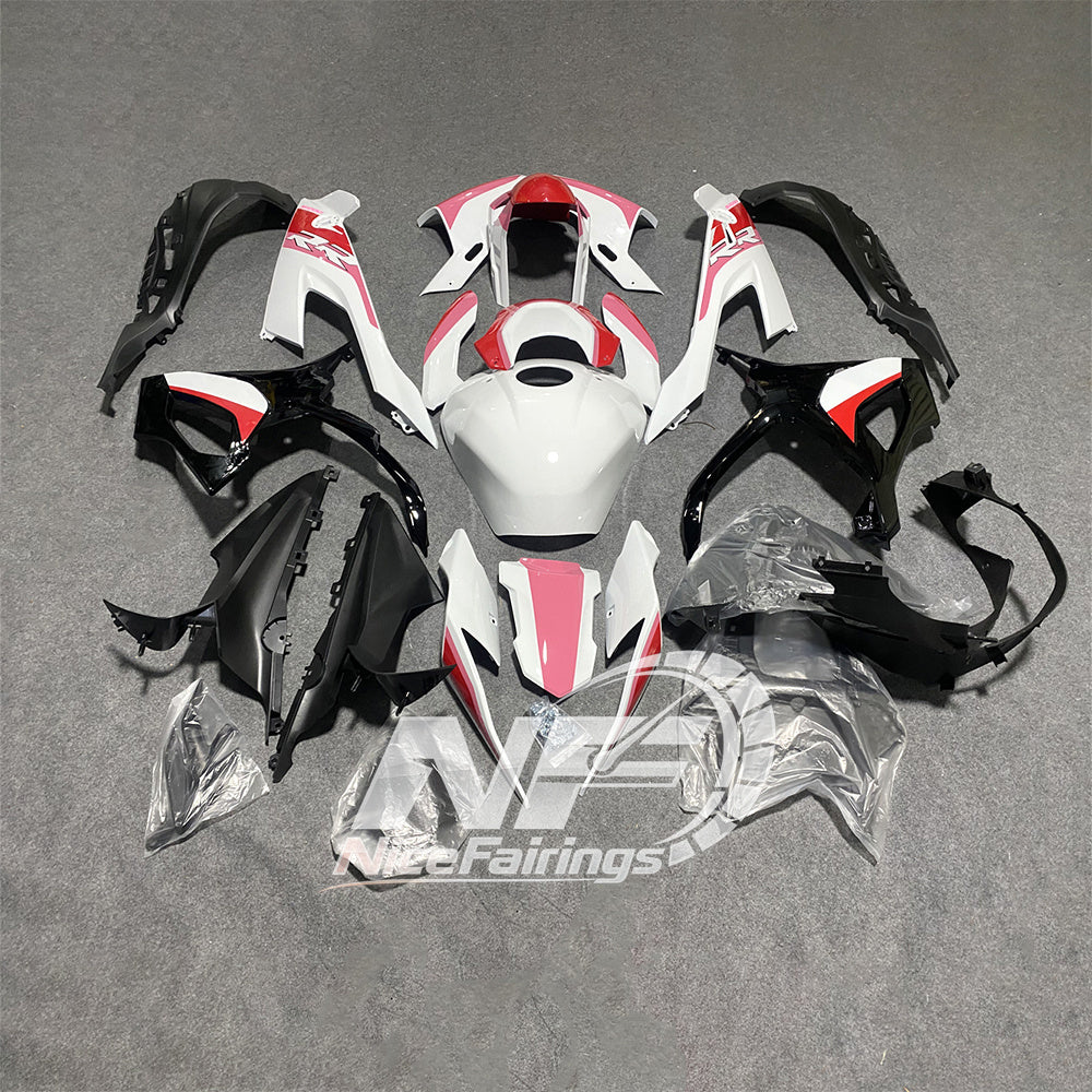 For BMW S1000RR 2019-2022 Custom Graphics Motorcycle Fairing Kit, Aftermarket ABS Body Panels | NiceFairings - side angle image
