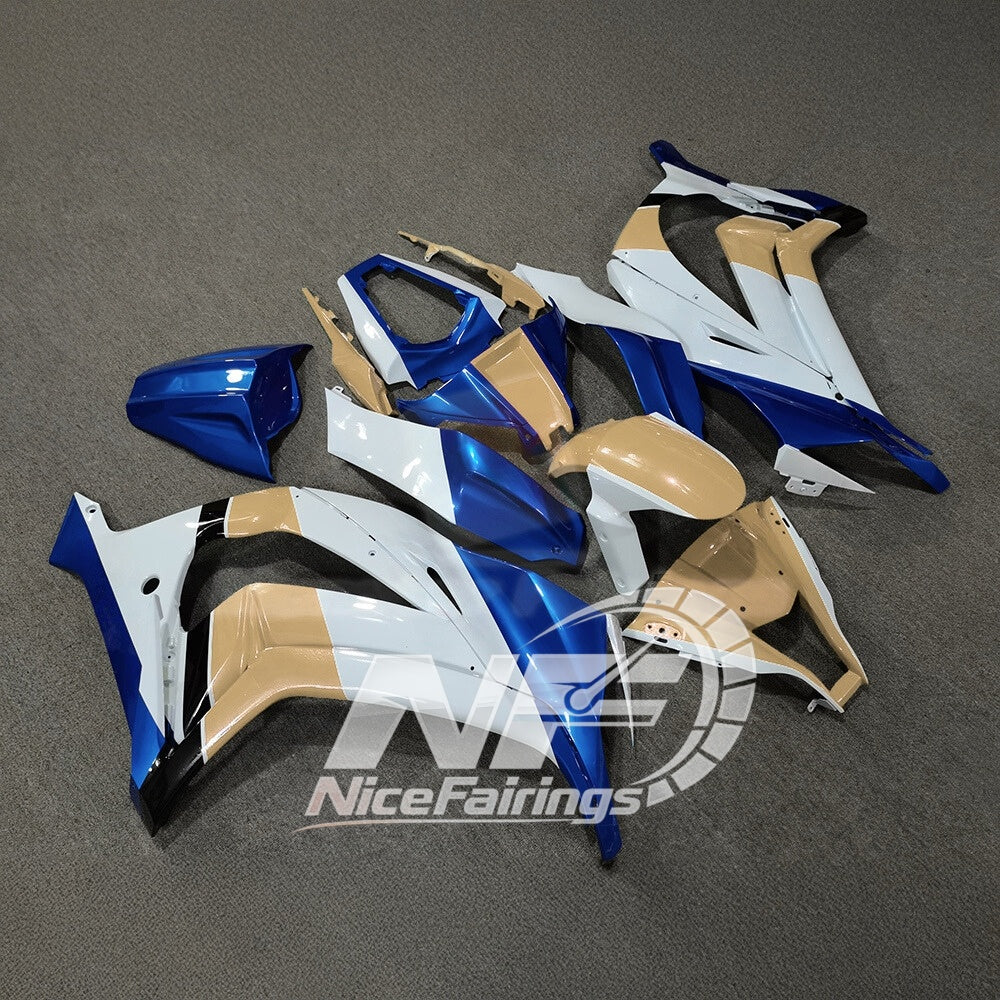 For KAWASAKI Ninja ZX10R 2011-2015 Custom Painted ABS Fairing Kit | NiceFairings - side angle image