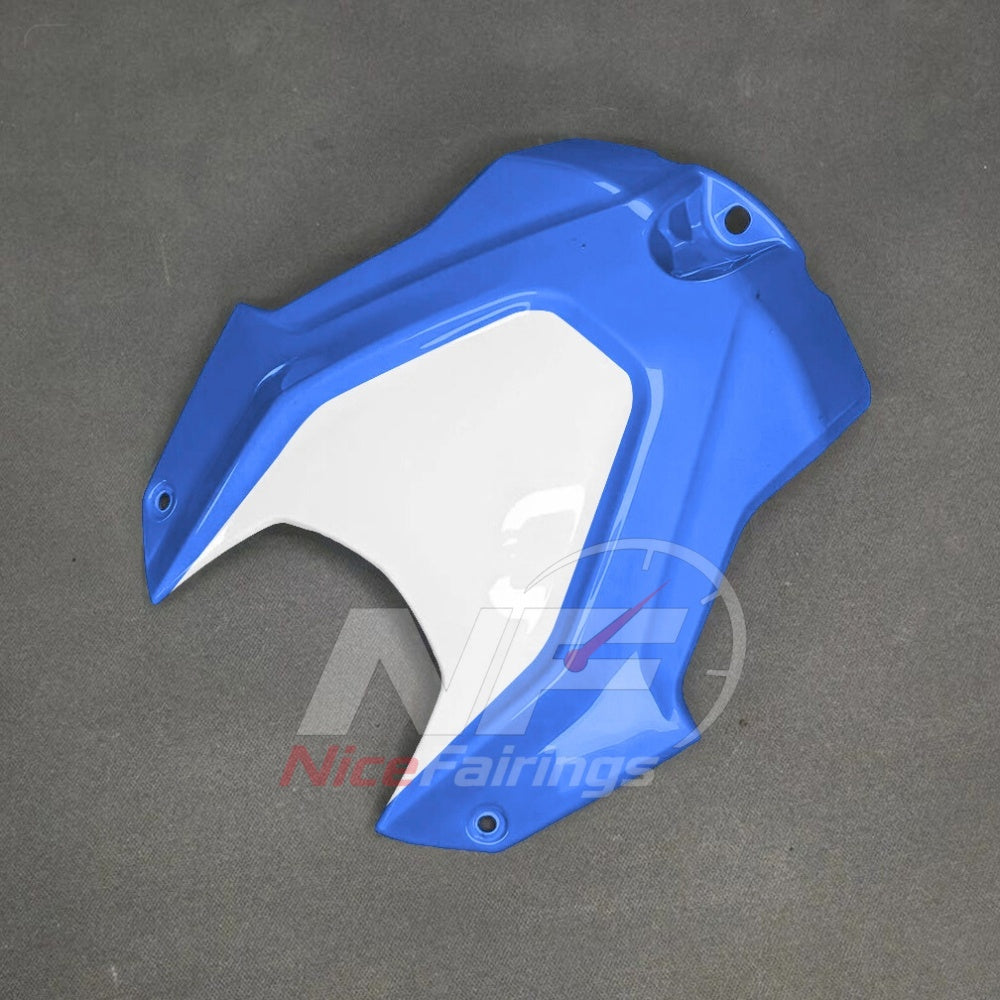 For BMW S1000RR 2025-2026 Blue Black ABS Body Kit with Street and Track Fairing Panels | NiceFairings - side angle image