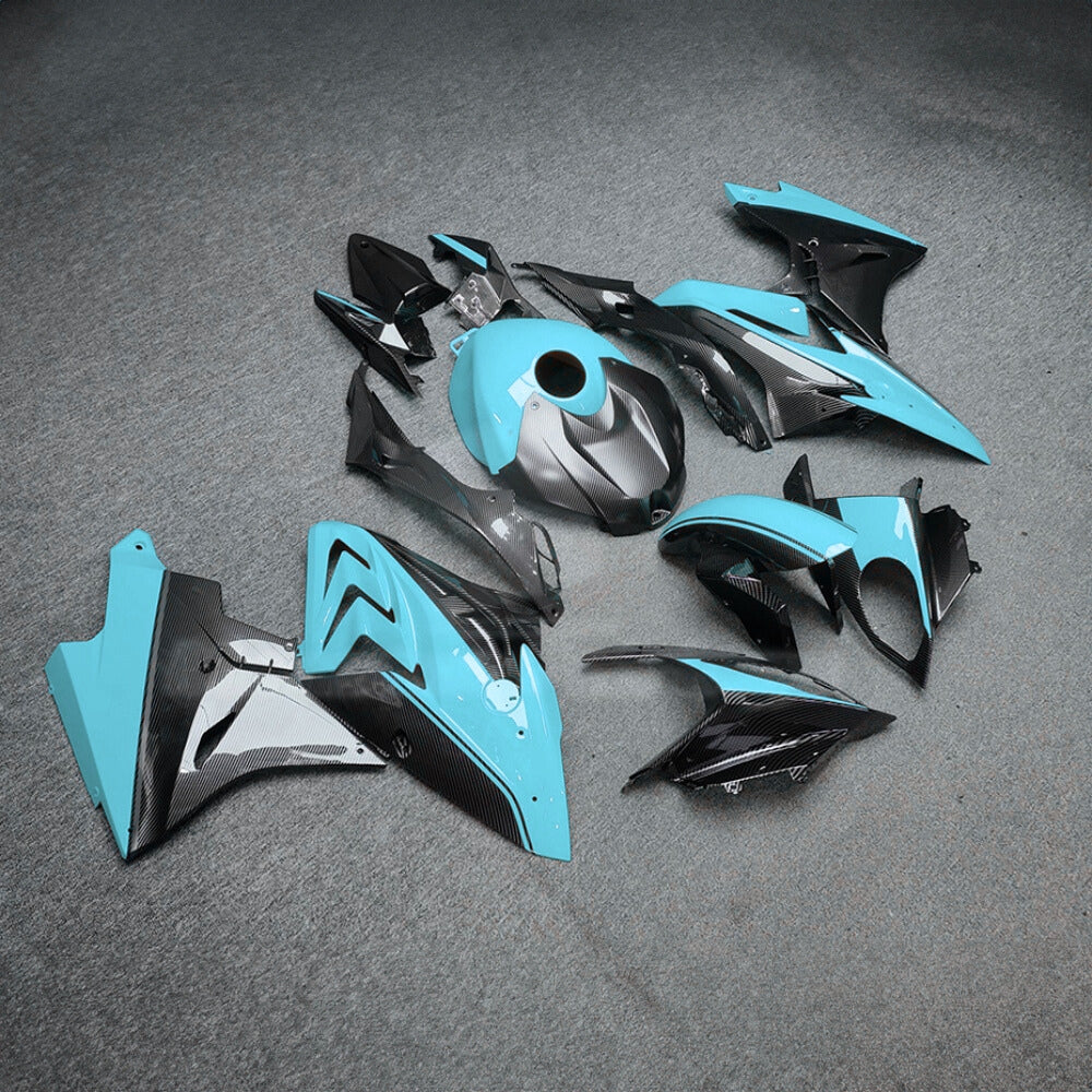 For BMW S1000RR 2017-2018 Race Replica Performance Edition Custom Painted ABS Body Kit For Street Or Track | NiceFairings - side angle image