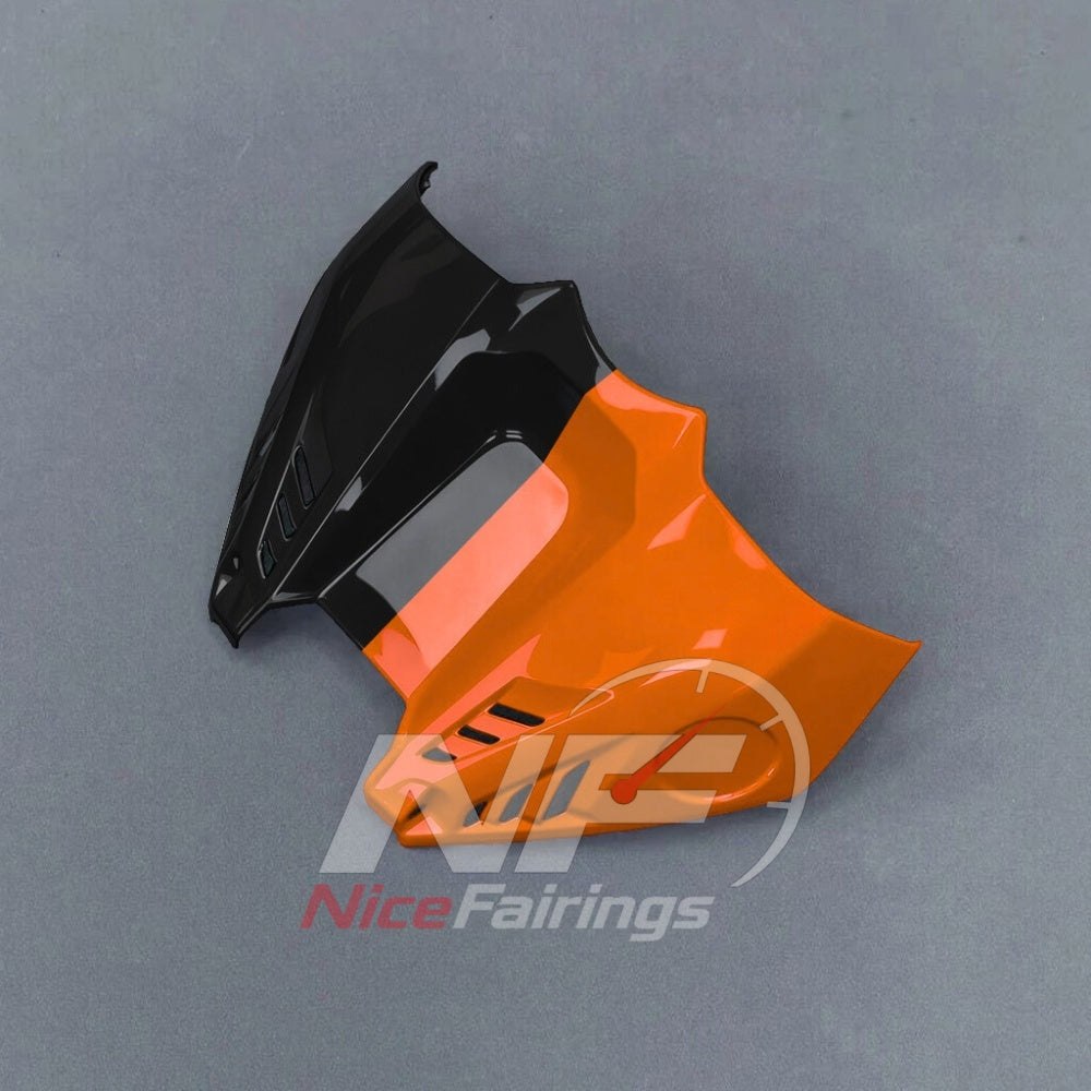 For Honda CBR1000RR-R SP 2024-2026 Orange Black ABS Fairing Kit with Painted Bodywork and Replacement Panels | NiceFairings - side angle image
