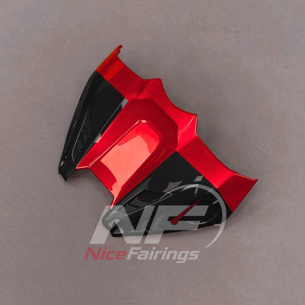 For Honda CBR1000RR-R 2024-2026 Red Black Painted ABS Fairings with Complete Replacement Bodywork | NiceFairings - side angle image