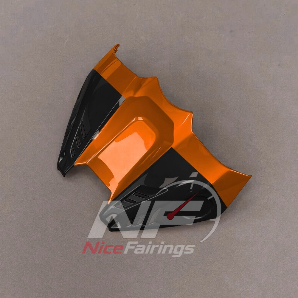 For Honda CBR1000RR-R 2024-2026 Orange Black Painted ABS Fairings with Complete Replacement Bodywork | NiceFairings - side angle image