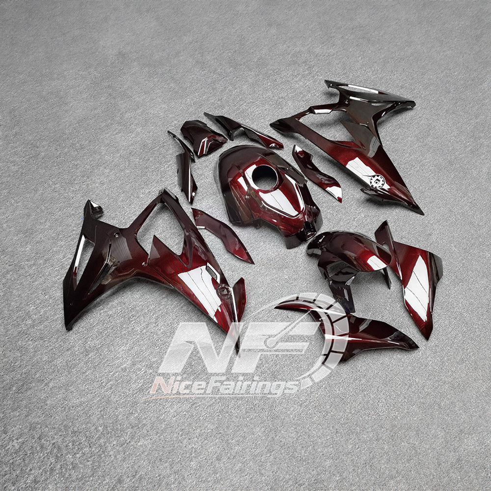 For BMW S1000RR 2019-2022 Race Replica Premium Edition Custom Painted ABS Body Kit For Street Or Track | NiceFairings - side angle image