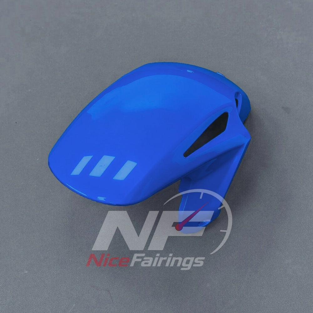 For Honda CBR1000RR-R 2024-2026 Blue Black Custom Fairings with ABS Sportbike Plastics and Full Body Kit | NiceFairings - side angle image