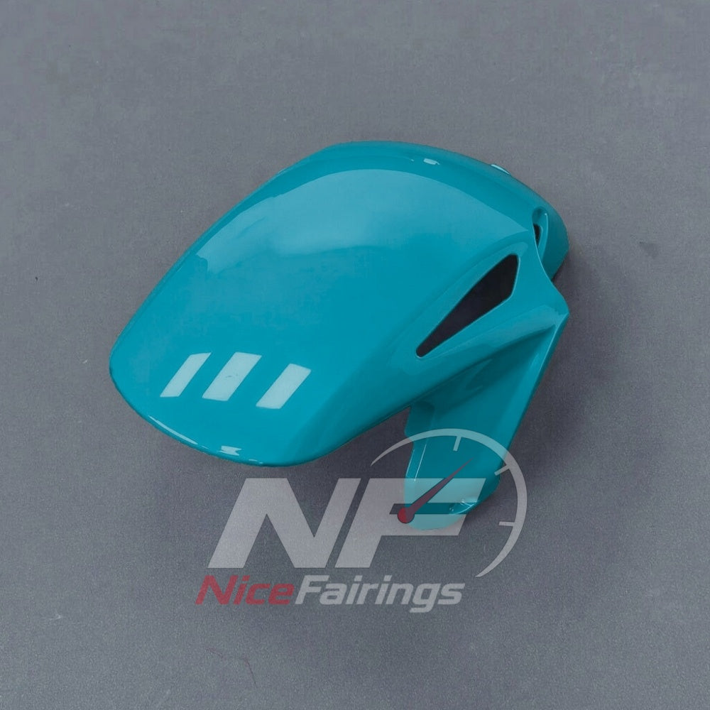 For Honda CBR1000RR-R 2024-2026 Teal Black Painted ABS Fairings with Complete Replacement Bodywork | NiceFairings - side angle image