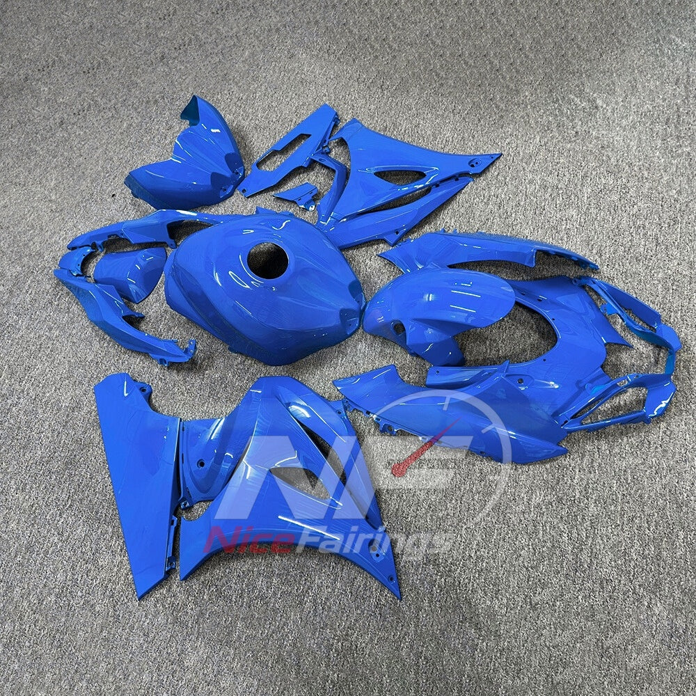 For Suzuki GSXR1000 K17 17-26 Painted ABS Fairings Blue Complete Bodywork | NiceFairings - side angle image