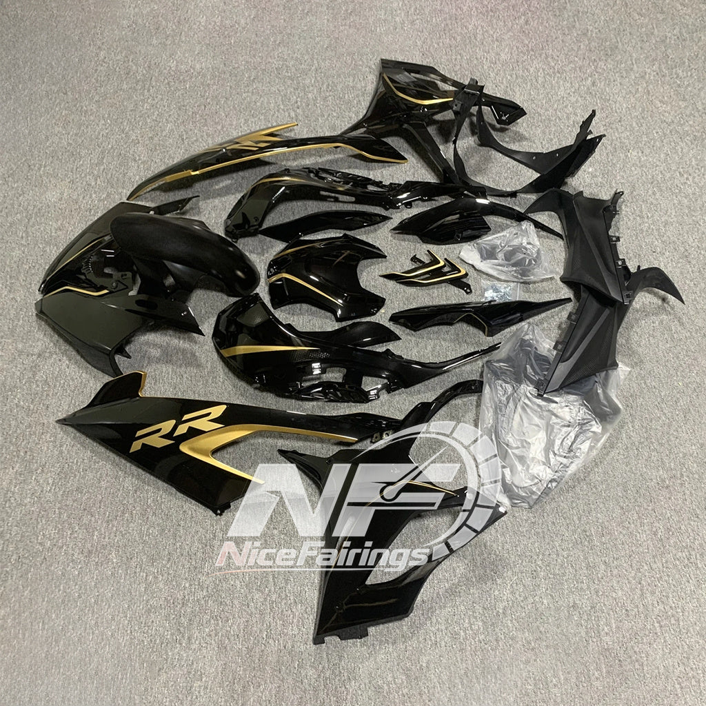 For BMW S1000RR 2019-2022 Full Body Kit Custom Fairings, ABS Replacement Plastics Full Body Kit | NiceFairings - side angle image