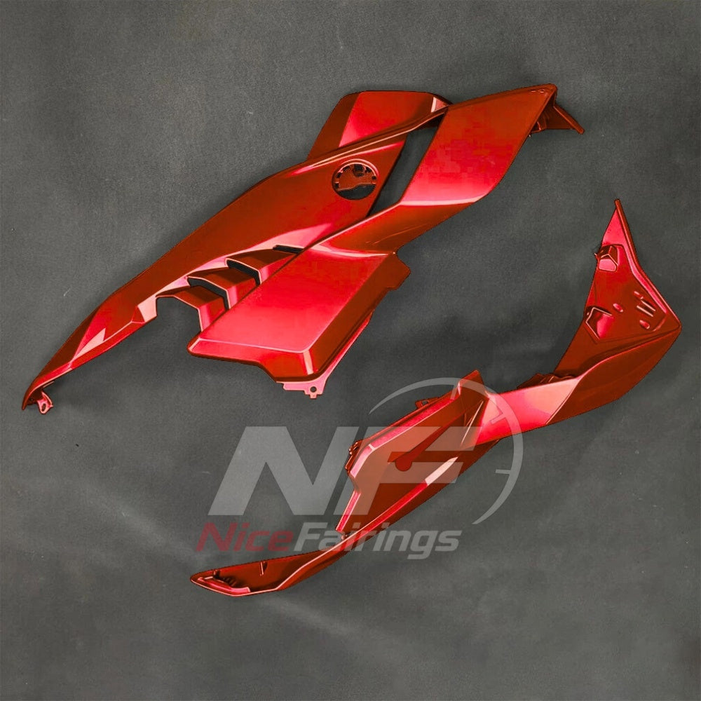 For BMW S1000RR 2025-2026 Red Black Painted ABS Fairings with Complete Replacement Bodywork | NiceFairings - side angle image