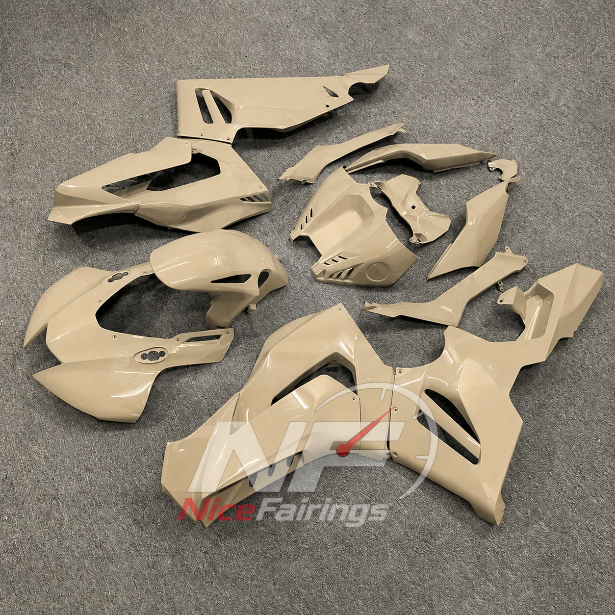 Pearl White ABS fairing kit for Honda CBR1000RR-R 2020-2023, design D18-P23 - image 3