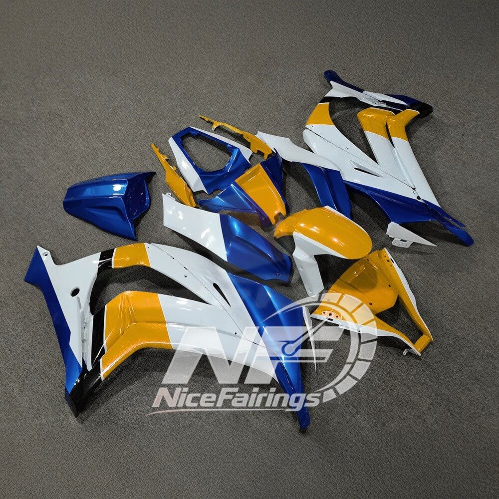 For KAWASAKI Ninja ZX10R 2011-2015 Complete Fairing Set | NiceFairings - side angle image