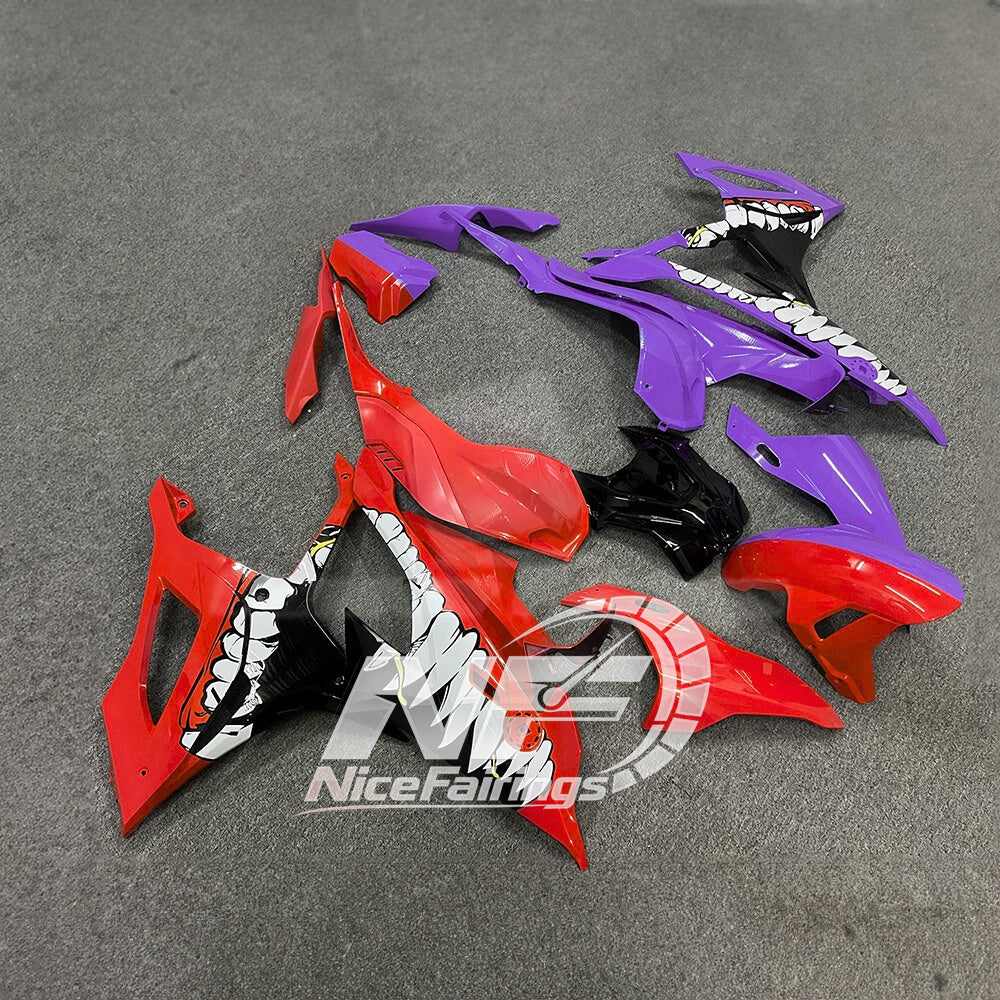 For BMW S1000RR 2019-2022 Street Bodywork Full Fairing Kit, Painted ABS Motorcycle Plastics | NiceFairings - side angle image