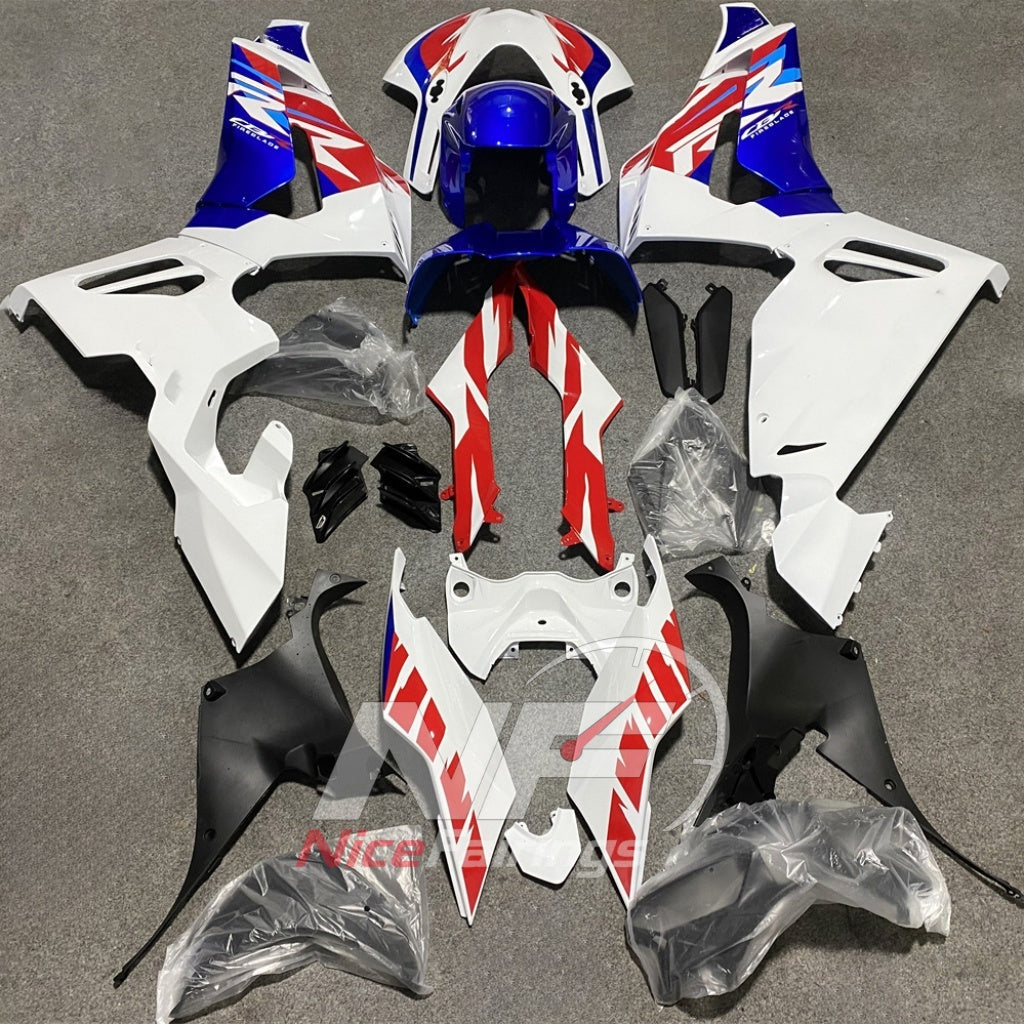 HRC White Red Blue ABS fairing kit for Honda CBR1000RR-R 2020-2023, design RED-P13 - image 3