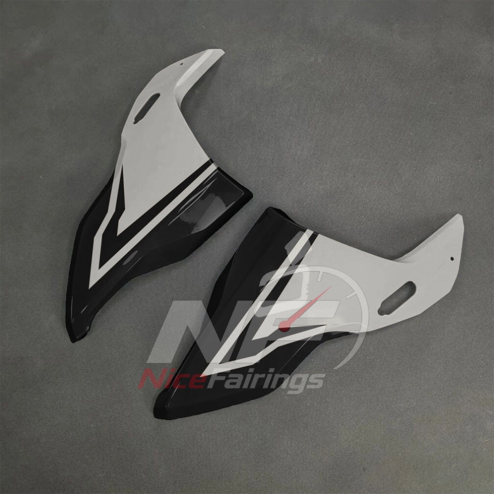 For BMW S1000RR 2025-2026 Red Black Painted ABS Fairings with Complete Replacement Bodywork | NiceFairings - side angle image