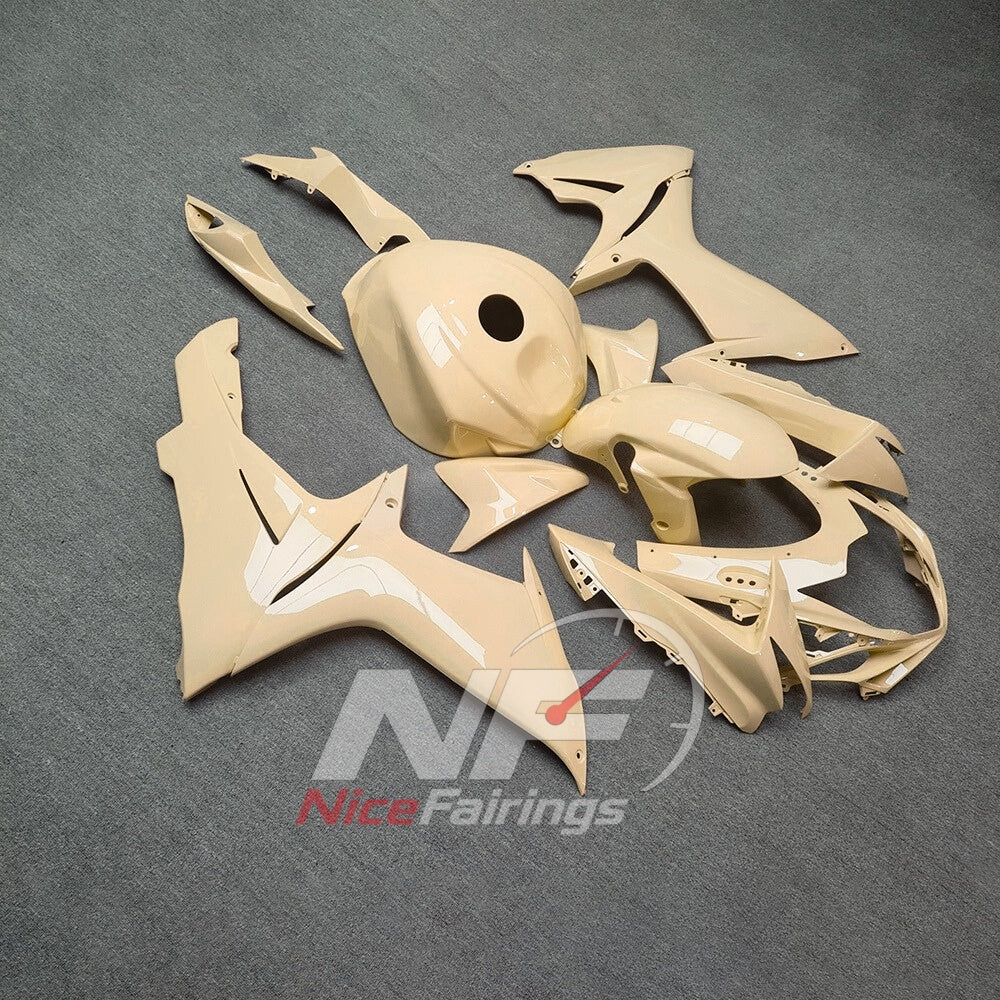 For Suzuki GSXR600 GSXR750 K11 2011-2016 Painted ABS Fairings Yellow Orange Complete Bodywork | NiceFairings - side angle image