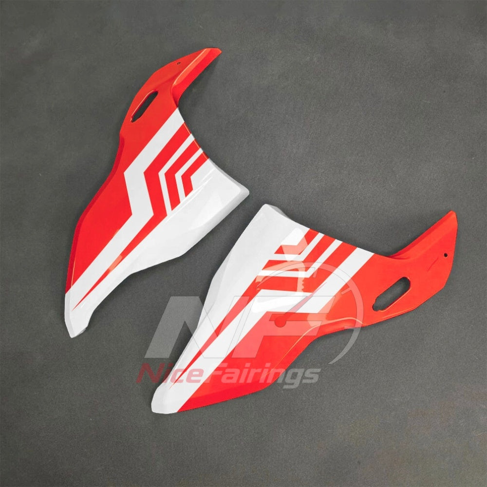 For BMW S1000RR 2025-2026 Red Black Painted ABS Fairings with Complete Replacement Bodywork | NiceFairings - side angle image