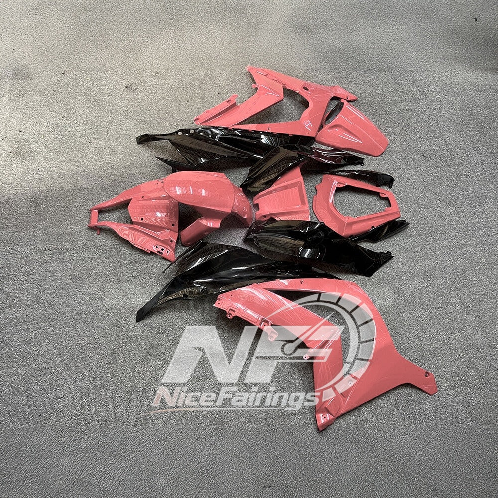 Ninja ZX10R 2011-2015 Custom Painted Replacement Plastics | NiceFairings - side angle image