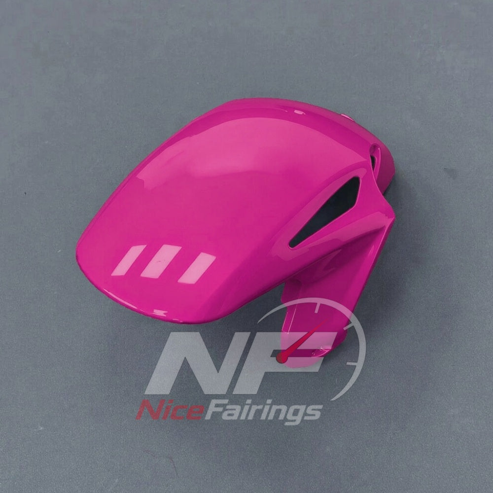 For Honda CBR1000RR-R SP 2024-2026 Pink Black Sportbike Fairing Set with Custom Painted Plastics | NiceFairings - side angle image