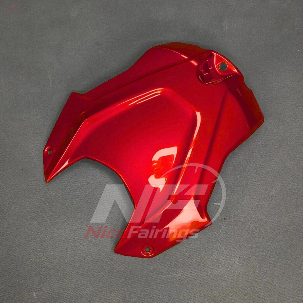 For BMW S1000RR 2025-2026 Red Black Custom Fairings with ABS Sportbike Plastics and Full Body Kit | NiceFairings - side angle image