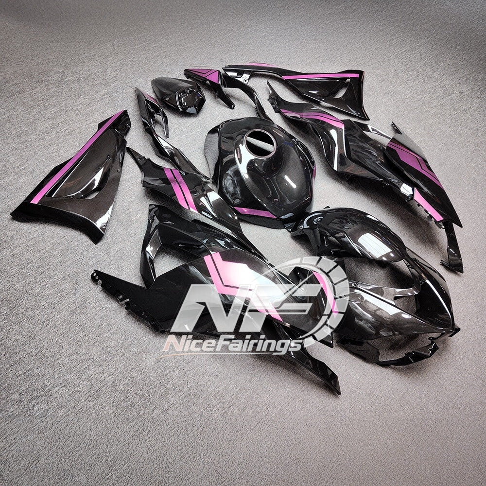 For Kawasaki ZX-6R 636 2024-2025 Replacement Fairing Set Aftermarket Panels Tank Cover | NiceFairings - side angle image