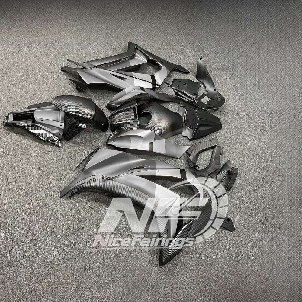 For KAWASAKI Ninja ZX10R 2011-2015 Custom Painted ABS Fairing Kit | NiceFairings - side angle image