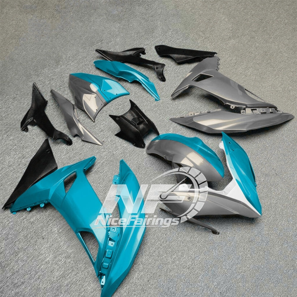 KAWASAKI Ninja 650 2017-2019 Sportbike Bodywork Style 19 | NiceFairings - side angle image