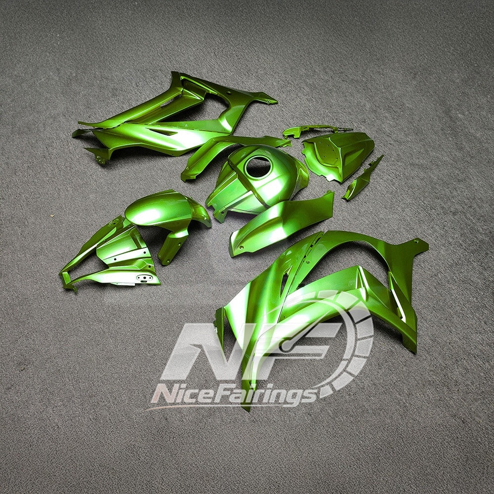 For KAWASAKI Ninja ZX10R 2011-2015 Replacement Fairing Kit | NiceFairings - side angle image