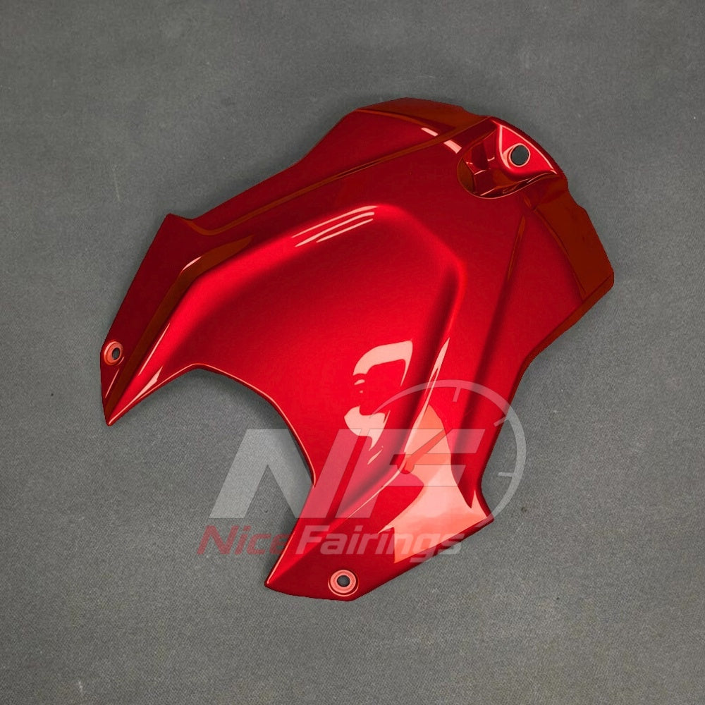 For BMW S1000RR 2025-2026 Red Black ABS Fairing Kit with Painted Bodywork and Replacement Panels | NiceFairings - side angle image