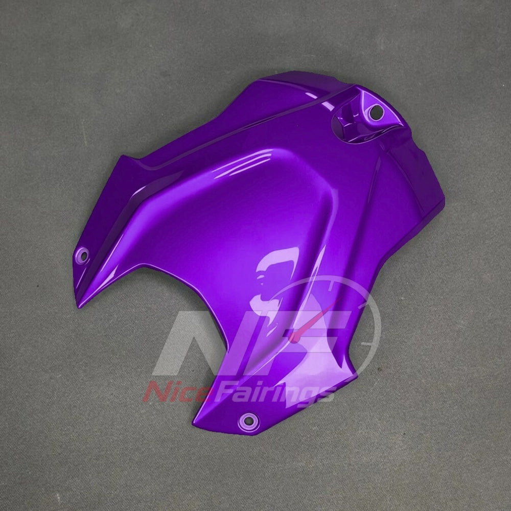 For BMW S1000RR 2025-2026 Purple Black Painted ABS Fairings with Complete Replacement Bodywork | NiceFairings - side angle image
