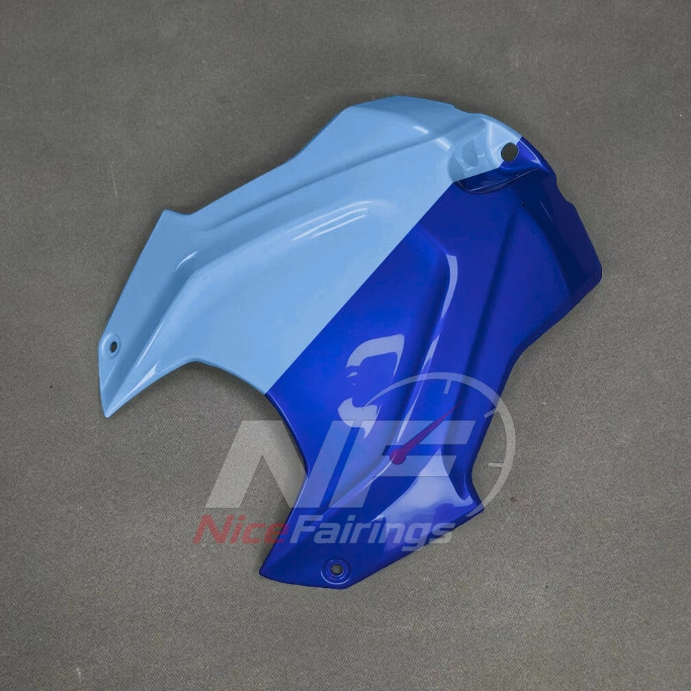 For BMW S1000RR 2025-2026 Blue Black Custom Fairings with ABS Sportbike Plastics and Full Body Kit | NiceFairings - side angle image