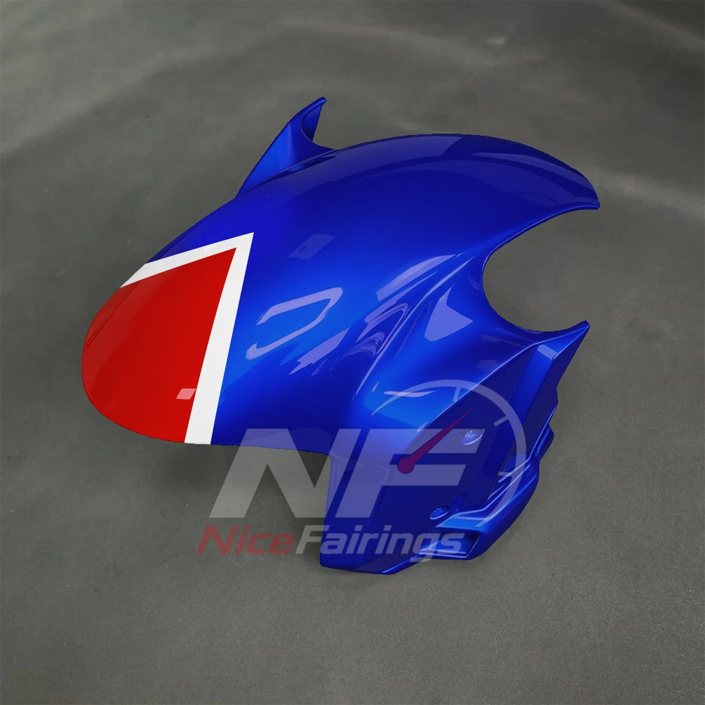 For BMW S1000RR 2025-2026 Blue Black Painted ABS Fairings with Complete Replacement Bodywork | NiceFairings - side angle image