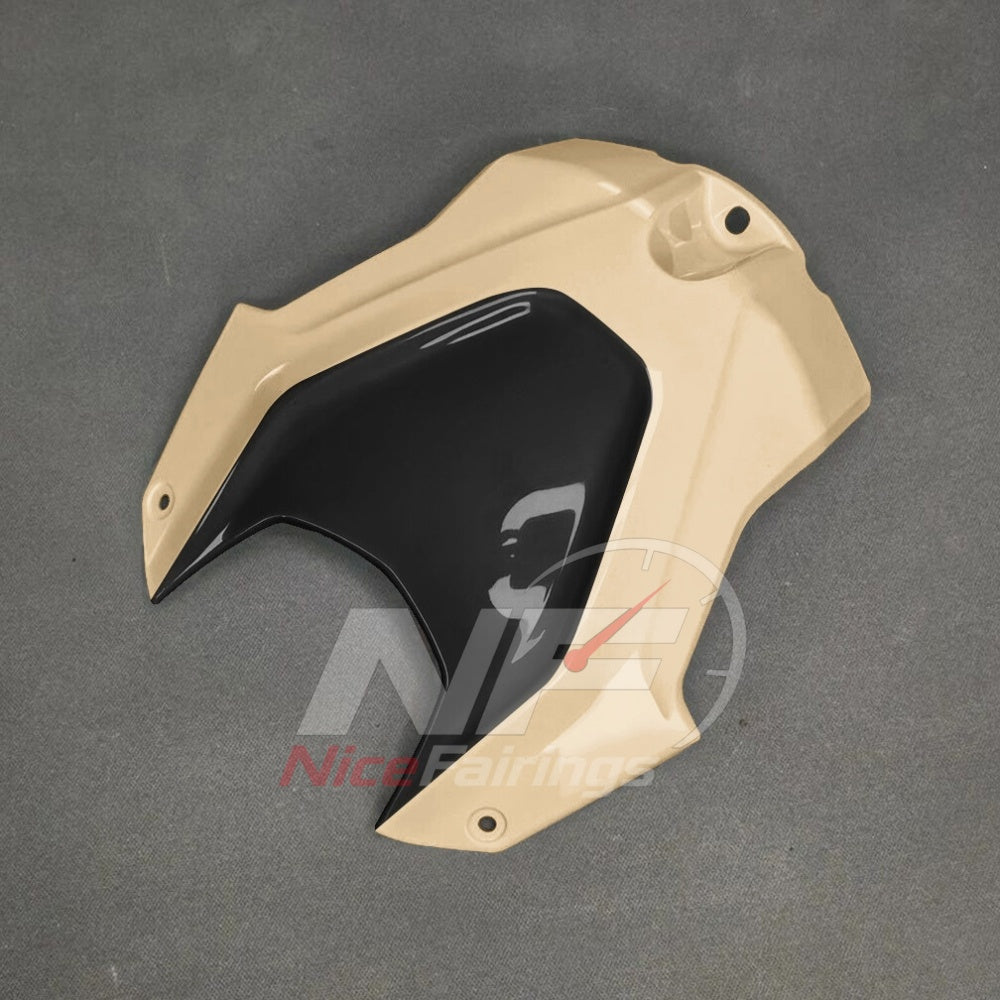 For BMW S1000RR 2025-2026 Yellow Black Custom Fairings with ABS Sportbike Plastics and Full Body Kit | NiceFairings - side angle image