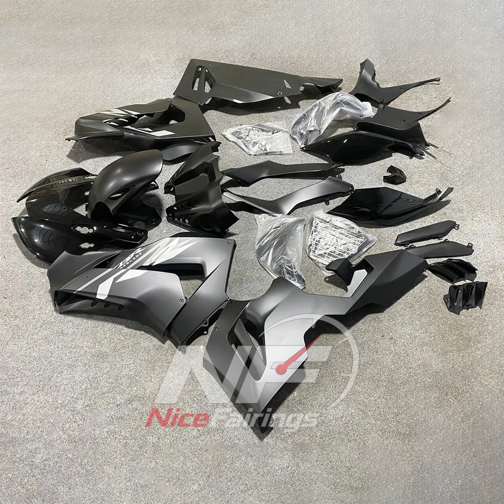 Matte Black Silver ABS fairing kit for Honda CBR1000RR-R 2020-2023, design A9R2-P02 - image 3