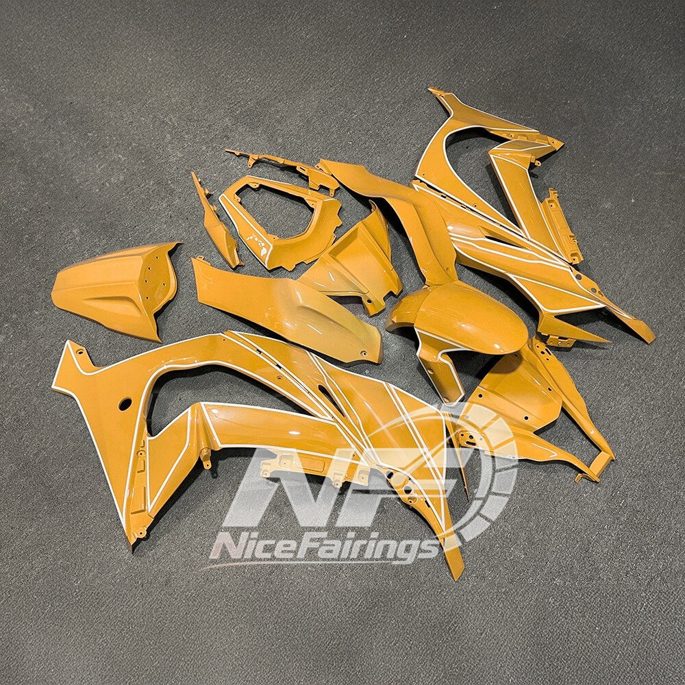 For KAWASAKI Ninja ZX10R 2011-2015 Complete Fairing Set | NiceFairings - side angle image