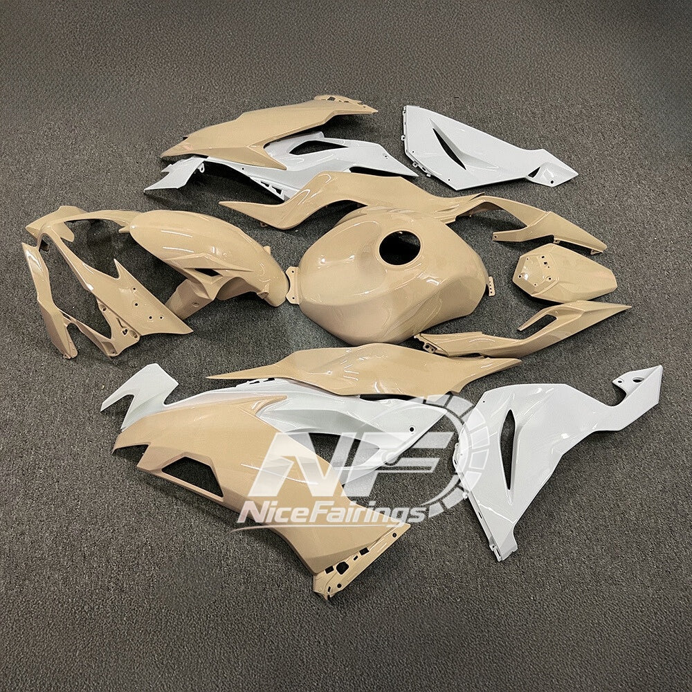 Kawasaki Ninja ZX-6R 636 2019-2023 Custom Fairings Matte Black Tank Cover | NiceFairings - side angle image