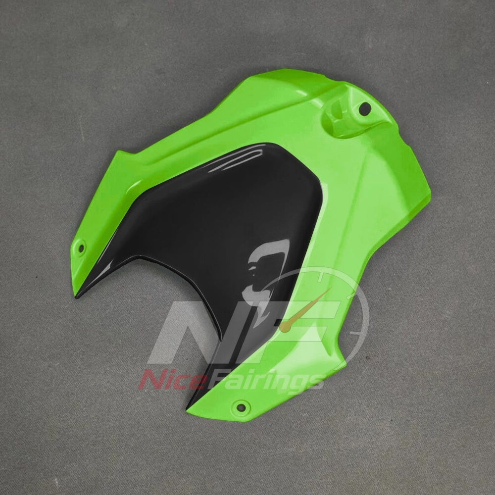 For BMW S1000RR 2025-2026 Green Black ABS Body Kit with Street and Track Fairing Panels | NiceFairings - side angle image