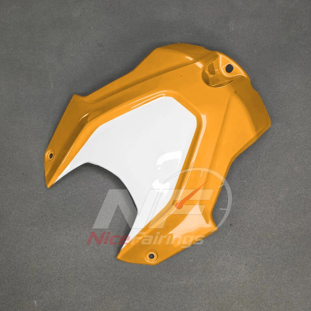 For BMW S1000RR 2025-2026 Yellow Black Custom Fairings with ABS Sportbike Plastics and Full Body Kit | NiceFairings - side angle image