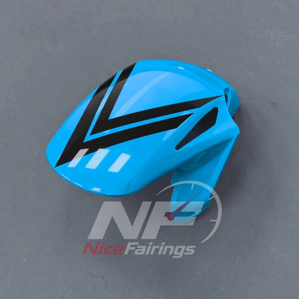 For Honda CBR1000RR-R 2024-2026 Blue Black Painted ABS Fairings with Complete Replacement Bodywork | NiceFairings - side angle image