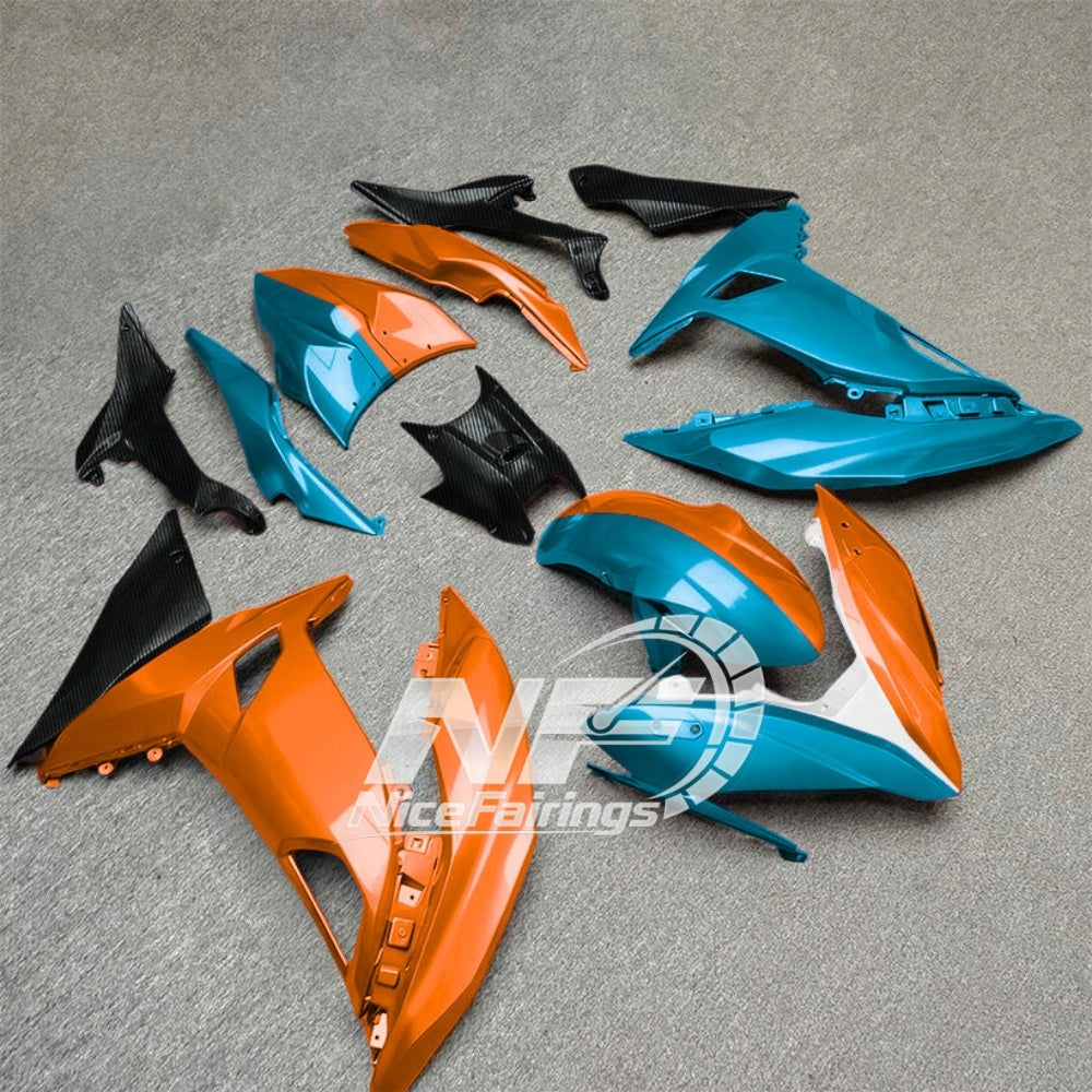 ER-6F Ninja 650 2017-2019 Replacement Fairing Set Style 20 | NiceFairings - side angle image