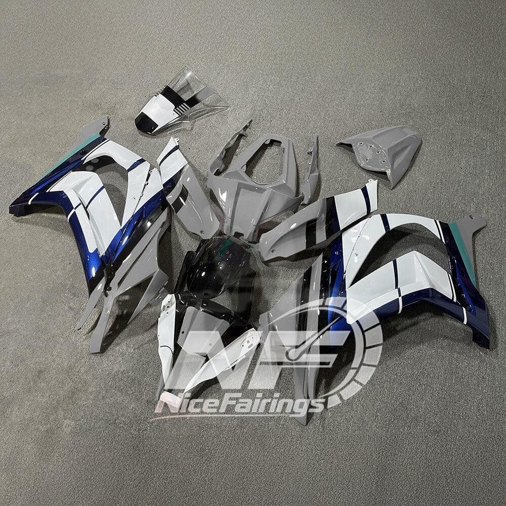 For Ninja ZX10R 2011-2015 Full Motorcycle Bodywork Kit | NiceFairings - side angle image