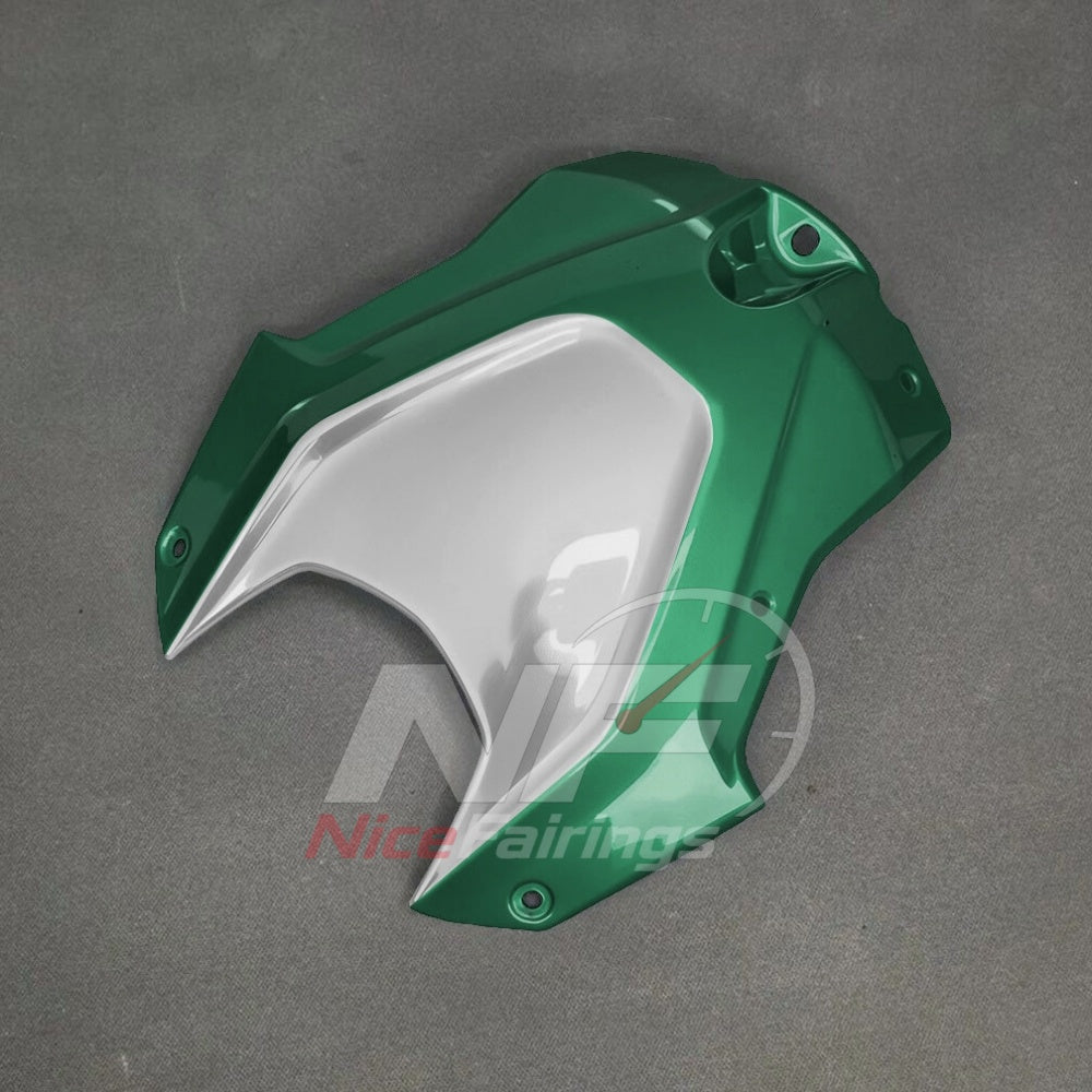 For BMW S1000RR 2025-2026 Green Black ABS Fairing Kit with Painted Bodywork and Replacement Panels | NiceFairings - side angle image