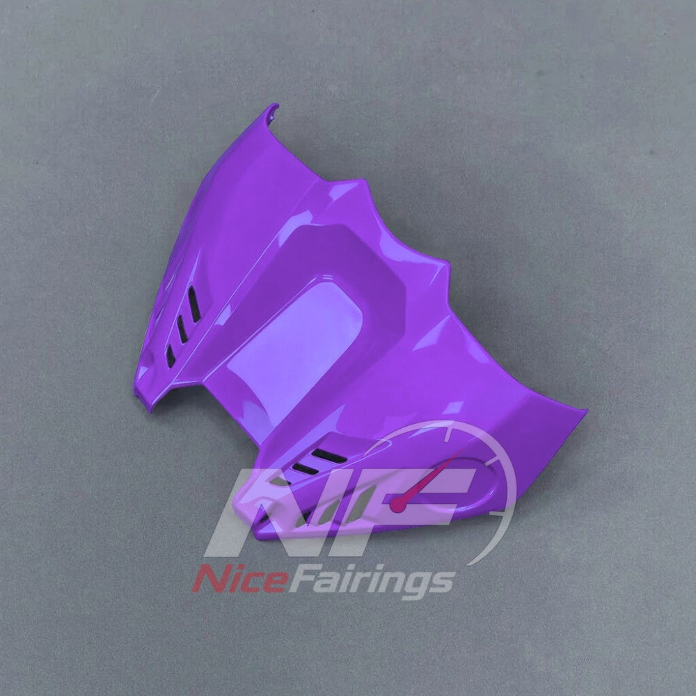 For Honda CBR1000RR-R SP 2024-2026 Blue Black Sportbike Fairing Set with Custom Painted Plastics | NiceFairings - side angle image