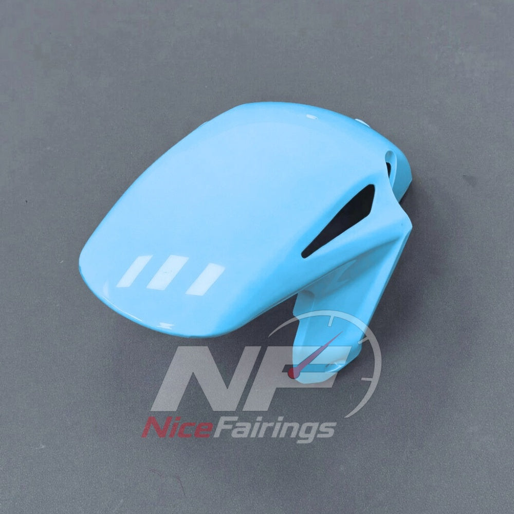 For Honda CBR1000RR-R SP 2024-2026 Blue Black Sportbike Fairing Set with Custom Painted Plastics | NiceFairings - side angle image