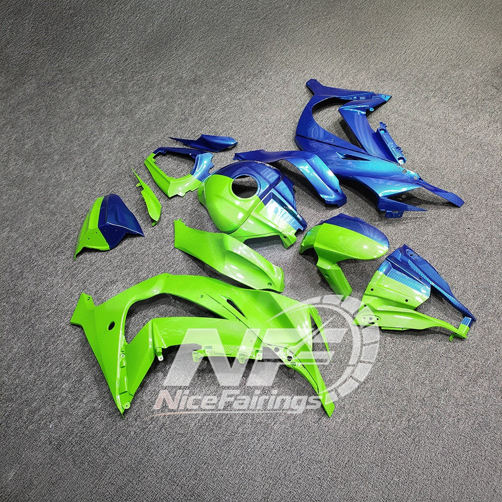 For Ninja ZX10R 2011-2015 Aftermarket Fairing Body Kit | NiceFairings - side angle image