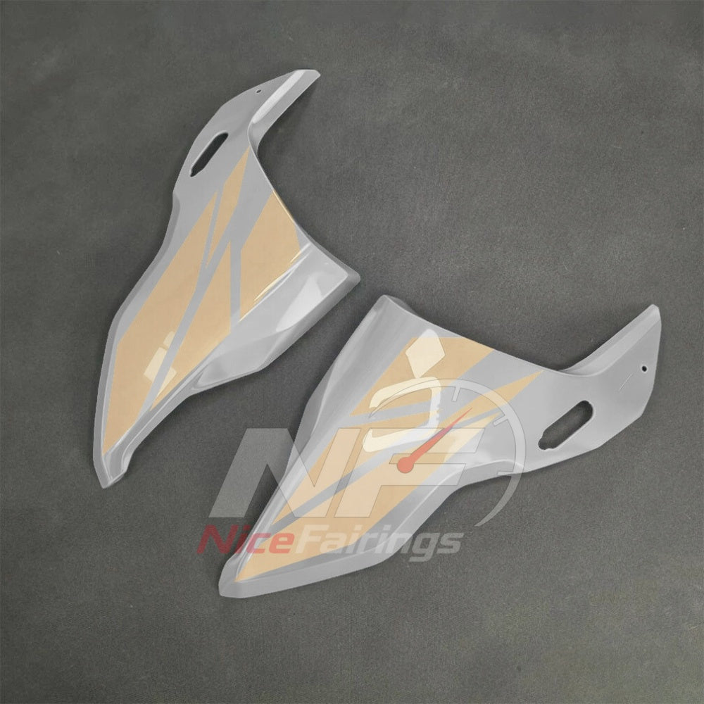 For BMW S1000RR 2025-2026 Yellow Black ABS Fairing Kit with Painted Bodywork and Replacement Panels | NiceFairings - side angle image