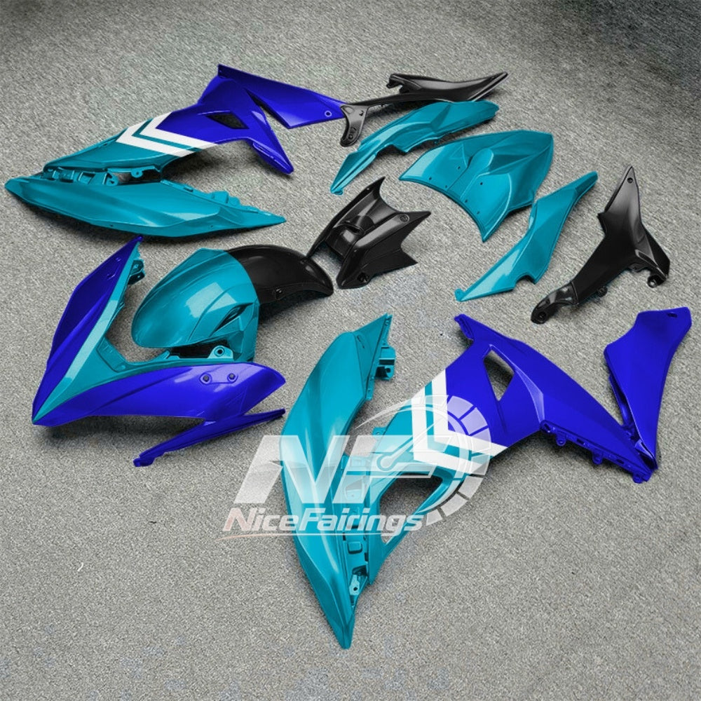 KAWASAKI Ninja 650 ER-6F Full Fairing Kit Style 45 | NiceFairings - side angle image