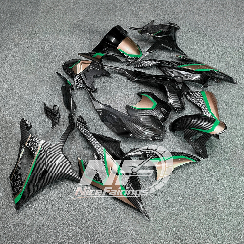 For BMW S1000RR 2019-2022 Full Body Kit Elite Edition Custom Fairings, ABS Replacement Plastics Full Body Kit | NiceFairings - side angle image